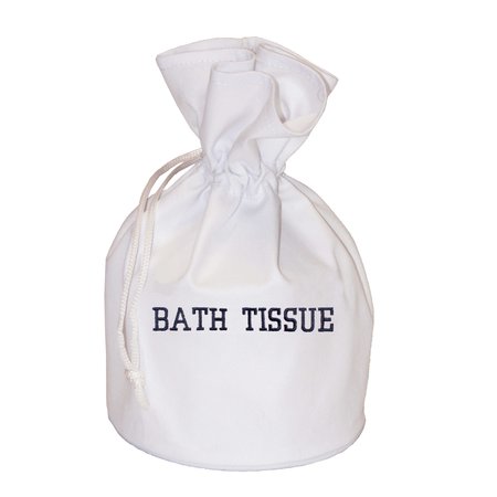 HOSPITALITY 1 SOURCE White Bath Tissue Bag, 10 PK BTBAG-WH